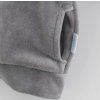 Kojenecká semišková mikina New Baby Suede clothes šedo modrá 86 (12-18m)
