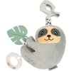 Edukační hrající plyšová hračka s klipem New Baby Sloth