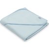 Dětská froté osuška s kapucí New Baby BASIC 80x80 modrá