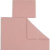 Mušelínový set s výplní New Baby 80x70 cm růžový