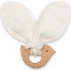 Dětské kousátko s ptáčkem New Baby Bird white