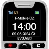 EVOLVEO EasyPhone, mobilní telefon pro seniory s nabíjecím stojánkem, bílá