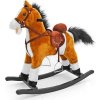 Houpací koník s melodií Milly Mally Mustang světle hnědý
