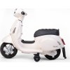 Dětská elektrická motorka Baby Mix Vespa bílá