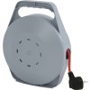 Prodlužovací kabel na bubnu 10 m / 4 zásuvky / červený / PVC / 230 V / 1 mm2