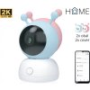 iGET HOME Camera CS2 Baby - WiFi 2K IP kamera a chůvička, noční vidění, audio, 2x obal, teplota