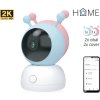 iGET HOME Camera CS2 Baby - WiFi 2K IP kamera a chůvička, noční vidění, audio, 2x obal, teplota