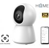 iGET HOME Camera CS4 White - WiFi 2K IP kamera, noční vidění, audio, RJ45, auto tracking