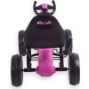 Dětská šlapací motokára Go-kart Milly Mally Power růžová