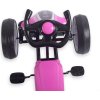 Dětská šlapací motokára Go-kart Milly Mally Power růžová