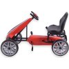 Dětská šlapací motokára Go-kart Milly Mally Power červená
