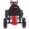 Dětská šlapací motokára Go-kart Milly Mally Power červená