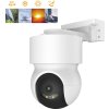 iGET HOME Camera CS8 White - WiFi 2K IP kamera otočná, noční vidění, audio, IP65, auto tracking