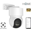 iGET HOME Camera CS8 White - WiFi 2K IP kamera otočná, noční vidění, audio, IP65, auto tracking