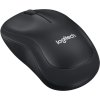 Logitech M220/Kancelářská/Optická/1 000 DPI/Bezdrátová USB/Černá