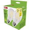 LED žárovka Filament A60 / E27 / 5,9 W (60 W) / 806 lm / teplá bílá