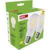 LED žárovka Filament A60 / E27 / 5,9 W (60 W) / 806 lm / teplá bílá