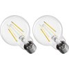 LED žárovka Filament A60 / E27 / 5,9 W (60 W) / 806 lm / teplá bílá