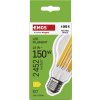 LED žárovka Filament A70 / E27 / 18 W (150 W) / 2452 lm / neutrální bílá