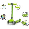 Dětská koloběžka Milly Mally Scooter Boogie zelená