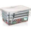 ORPLAST Sada plastových dóz NANO box 350 ml, 3 ks