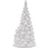 LED keramický stromek se sněhuláky, 33,5 cm, 2x AA, vnitřní, teplá bílá