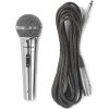 Kabelový mikrofon | Kardioid | Odnímatelný kabel | 5.00 m | 80 Hz - 13 kHz | 600 Ohm | -72 dB | Vypínač | Kov | Stříbrná