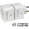 Xtend Home set 2x chytrá interní zásuvka, měření příkonu, správné spínání fáze, Tuya