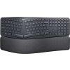 Logitech ERGO K860 for Business/Bezdrátová USB + Bluetooth/US layout/Černá