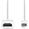 Mini DisplayPort kabel | DisplayPort 1.2 | Mini DisplayPort Zástrčka | Výstup HDMI™ | 21.6 Gbps | Poniklované | 0.20 m | Kulatý | PVC | Bílá | Box