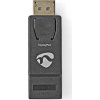 DisplayPort adaptér | DisplayPort Zástrčka | Výstup HDMI™ | 1080p@60Hz | Poniklované | Přímý | Kulatý | ABS | ABS | Černá | Box
