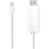 Mini DisplayPort kabel | DisplayPort 1.2 | Mini DisplayPort Zástrčka | Konektor HDMI ™ | 21.6 Gbps | Poniklované | 2.00 m | Kulatý | PVC | Bílá | Label