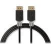 Displayport kabel | DisplayPort Zástrčka | DisplayPort Zástrčka | 8K@60Hz | Pozlacené | 2.00 m | Kulatý | PVC | Antracit | Box