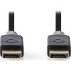 Displayport kabel | DisplayPort Zástrčka | DisplayPort Zástrčka | 8K@60Hz | Pozlacené | 2.00 m | Kulatý | PVC | Antracit | Box
