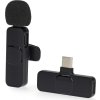 Mikrofon | Pro použití: Notebook / Smartphone / Tablet | Bezdrátové / USB Typ-C ™ | USB-C™ Zásuvka | Vypínač