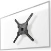 Nástěnný TV Držák Full Motion | 23 - 55 " | Maximální podporovaná hmotnost obrazovky: 30 kg | Naklápěcí | Otočné | Minimální vzdálenost od stěny: 67 mm | Maximální vzdálenost od stěny: 67 mm | 1 Otočný bod(y) | ABS / Ocel | Černá
