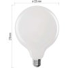 LED žárovka Filament G125 / E27 / 11 W (100 W) / 1521 lm / neutrální bílá