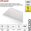 LED panel VEXXO 60×60, čtvercový přisazený bílý, 33W, neutrální bílá UGR