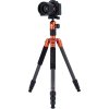 Rollei Stativ C5i Karbon/ 22610/ Zátěž 8kg/ Vytažený 157,5 cm/ Karbon/ Oranžový