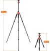 Rollei Stativ C5i Karbon/ 22610/ Zátěž 8kg/ Vytažený 157,5 cm/ Karbon/ Oranžový