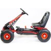 Dětská šlapací motokára Go-kart Baby Mix Razor červená