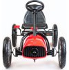Dětská šlapací motokára Go-kart Baby Mix Buggy červená