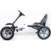 Dětská šlapací motokára Go-kart Baby Mix Buggy bílá