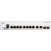 Cisco Catalyst switch C1300-8T-E-2G   8xGbE,2xGbE/SFP combo,fanless