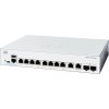 Cisco Catalyst switch C1300-8T-E-2G   8xGbE,2xGbE/SFP combo,fanless