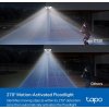 TP-Link Tapo C720, venkovní kamera s reflektorem, 2K, WiFi, IR senzor, audio, SD, IP65