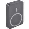 Powerbanka EMOS WI 1046, 10 000 mAh, 20 W+Wireless, šedá