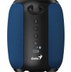 GENIUS repro SP-915BT Blue/ Bluetooth 5.3/ 5W/ mikrofon/ Copilot AI komunikace/ USB-C nabíjení/ černomodré
