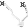 Neomounts DS70-250WH2 Neomounts NEXT Slim Desk Mount, double display (topfix clamp/grommet), white