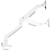 Neomounts DS70-250WH2 Neomounts NEXT Slim Desk Mount, double display (topfix clamp/grommet), white